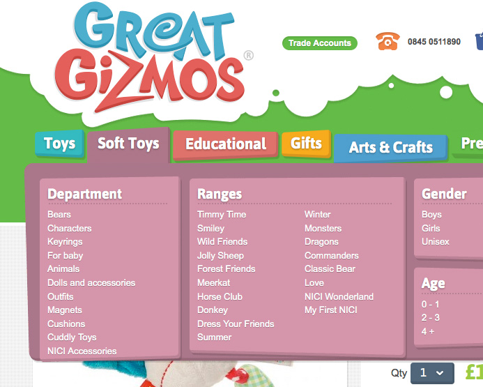 Great Gizmos E-Commerce Website